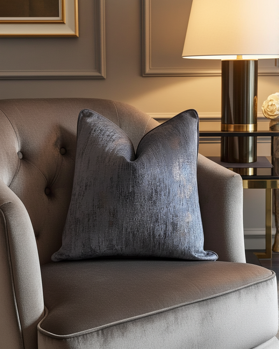 size 60x60 designer scatter cushion  with piping